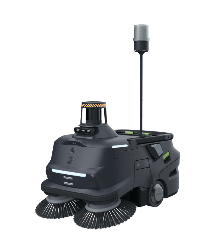 PUDU MT1 Max – Robot spazzatrice con percezione 3D alimentata da IA